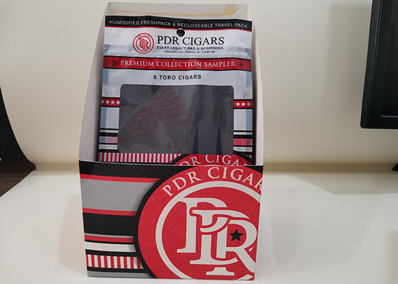 Christmas Promotion Cigar Humidified Bags Humidor Cigar Packaging Bags With Display Box