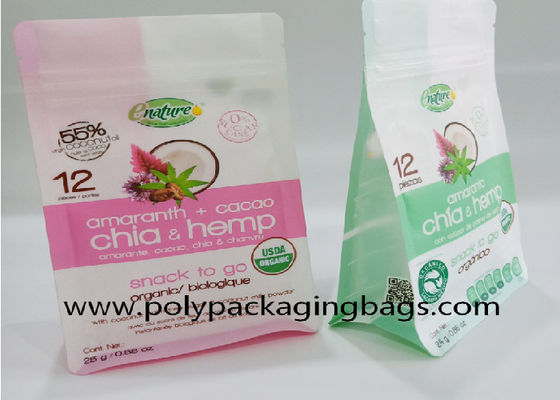 Octagonal Kawaii Zip Lock Packaging Bags For Snack Packaging