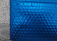 Custom Size Blue Colored Bubble Mailers Padded Aluminum Pouches 0.03-0.12mm