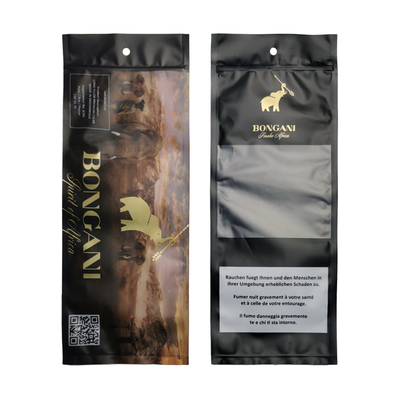 Niestandardowe logo plastikowe torby Mylar do cygar z kontrolą wilgotności z zamkiem błyskawicznym, torba na humidor, opakowania na humidory do cygar