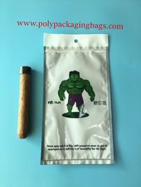 Reusable Customized Cigar Humidor Bags / Travelling Plastic Cigar Pouch