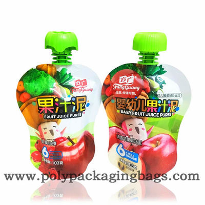 90ml Stand Up Pouch Z Dziobkiem Na Sok Wylewane Torebki Na Sok Jabłkowy