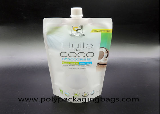 16oz 500ml Opakowanie na mleko kokosowe Samozasysająca torba z dyszą Stand Up Bag z dziobkiem