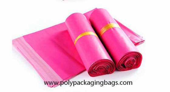 Puncture Resistant PE Coextruded Film Red Courier Bag SGS