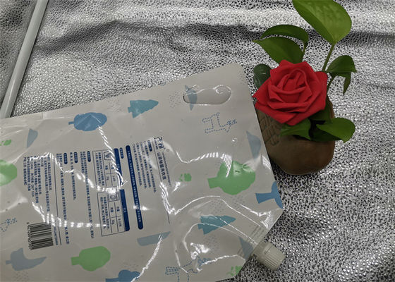 Duża pojemność 500 ml płynnego woreczka z dziobkiem, stojąca wylewka plastikowa 350 ml