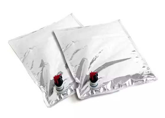 Przezroczysta aluminiowa aseptyczna torba 22L 25L 50L w pudełku z czopem do płynnych napojów
