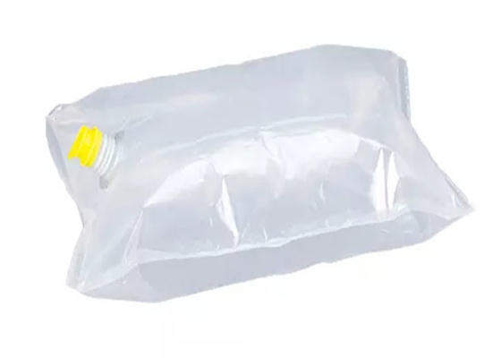 Przezroczysta aluminiowa aseptyczna torba 22L 25L 50L w pudełku z czopem do płynnych napojów