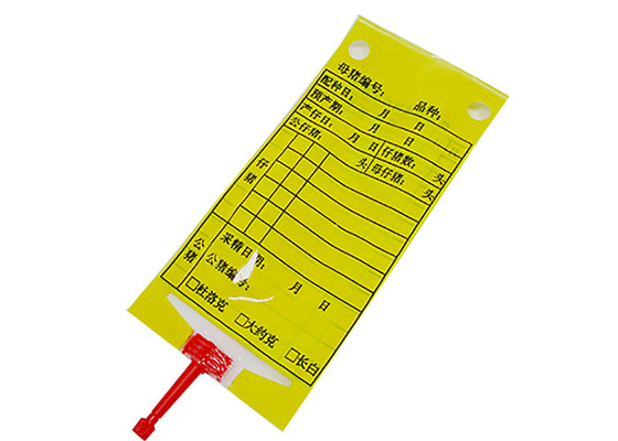 100 ml niestandardowe torby do pobierania nasienia świń OPP Design 0,04 mm-0,22 mm
