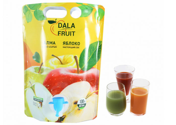 Oliwa z oliwek Kawa Wino Torba na napoje W pudełku Dozownik Folia aluminiowa 1l 2l 3l 5l Stand Up Pouch Z Vitop Tap / Czop