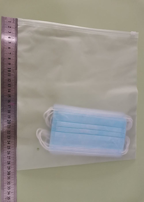 Matowe / matowe biodegradowalne plastikowe torby na suwak do strojów kąpielowych T Shirt