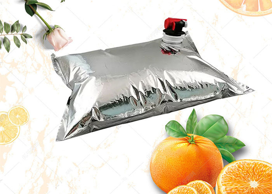 Aluminiowa torba BIB w pudełku z czopem Płynne wino Napój Plastikowe opakowanie Dostosowane