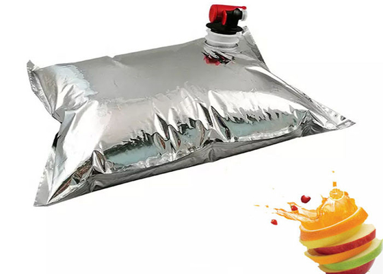 Aluminiowa torba BIB w pudełku z czopem Płynne wino Napój Plastikowe opakowanie Dostosowane