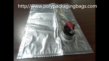Wielokrotnego użytku worek z folii aluminiowej Stand Up Pouch z wylewką na wino Stand Up BIB Bags With czop