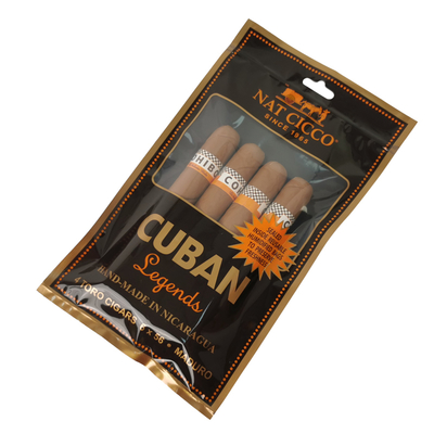 Personalized Logo Custom Cigar Humidor Moisturizing Packaging Bag Pouch Bag Packaging Zipper Humidifier Bags for Cigars