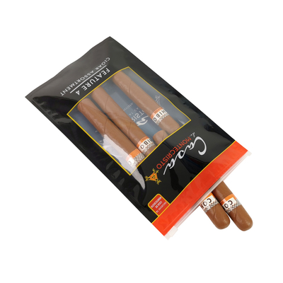 Drukowanie rotacyjne PET/PE Worki plastikowe Worki z zamknięciem bocznym z zamkiem W torebce z cygarami W torebce z tytoniem W torebce z papierosami