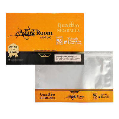 Druk grawerowy Torba ściekowa PET/PE Plastikowe torebki papierowe Torba papierosowa z zamkiem