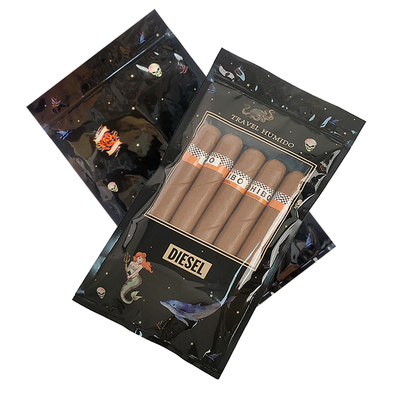 Luksusowe skórzane etui podróżne na cygara z nawilżaczem, przenośna torba humidor z cedrową wyściółką, zamykana na zamek błyskawiczny, kontrola wilgotności