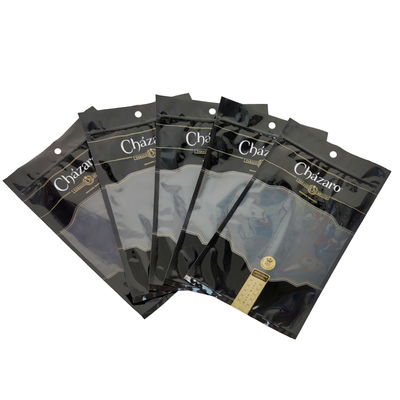 Sprzedaż hurtowa na zamówienie drukowane lodowisko matte zipper zamek aluminiowy folia ziplock opakowanie worek nawilżone opakowania do cygar