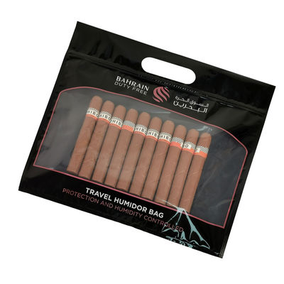 Personalizacja Drukowanie Wilgotność Torby na Cygaro Zamek Błyskawiczny Humidor do Cygar Opakowanie Podróż Wilgotność Nawilżacz Torba