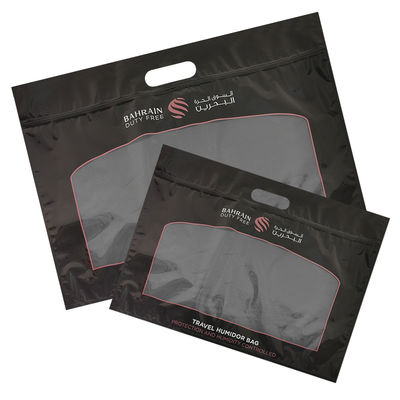 Personalizacja Drukowanie Wilgotność Torby na Cygaro Zamek Błyskawiczny Humidor do Cygar Opakowanie Podróż Wilgotność Nawilżacz Torba