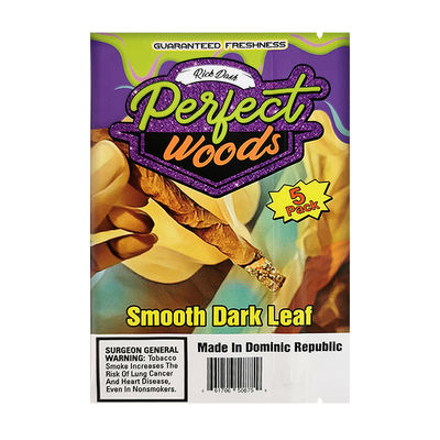 Logo niestandardowe Folia pieczeniowa Mylar Bag Wąskość Opakowanie tytoniowe Zip Plastic Humidor Cigar Ziplock Bags