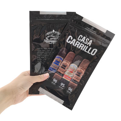 Luksusowe skórzane etui podróżne na cygara z nawilżaczem, przenośna torba humidor z cedrową wyściółką, zamykana na zamek błyskawiczny, kontrola wilgotności