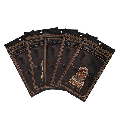 Zamówiona torba tytoniowa Mylar Cigar Pocket Ziplock Leaf Packaging Humidor Pieczęć cieplna Folia plastikowa przenośny humidor cygara
