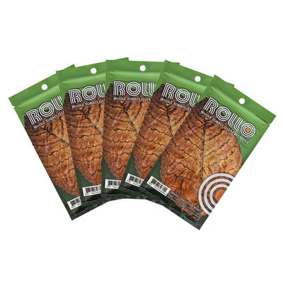 Niestandardowe drukowanie plastikowych akcesoriów do palenia ręcznie zwijanych torebek na tytoń z zamknięciem strunowym, opakowania do cygar z nawilżaniem