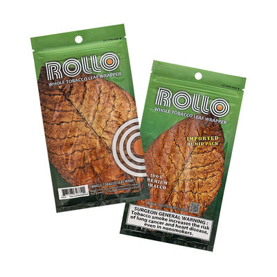 Niestandardowe drukowanie plastikowych akcesoriów do palenia ręcznie zwijanych torebek na tytoń z zamknięciem strunowym, opakowania do cygar z nawilżaniem