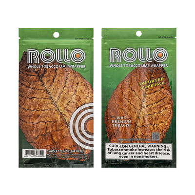 Niestandardowe drukowanie plastikowych akcesoriów do palenia ręcznie zwijanych torebek na tytoń z zamknięciem strunowym, opakowania do cygar z nawilżaniem