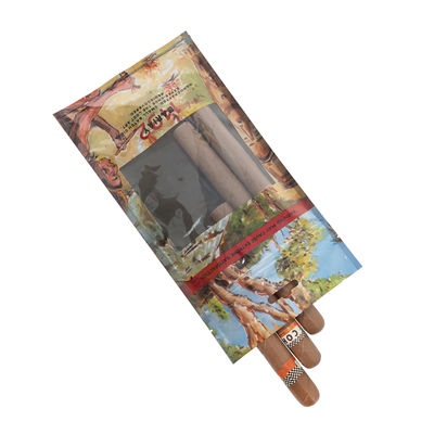 Logo Niestandardowy pokrowiec na nawilżacz cygar z przezroczystym okienkiem / zamkiem błyskawicznym / otworem do zawieszania