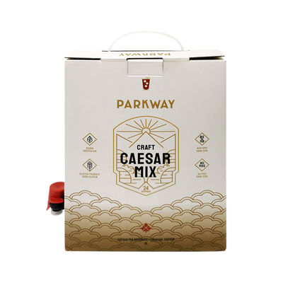 Niestandardowy 1L 1,5L 2 litry 3L 5L 96OZ BIB BAG Jednorazowy worek w pudełku Papierowe opakowanie na herbatę, sok, kawę na wynos z dozownikiem