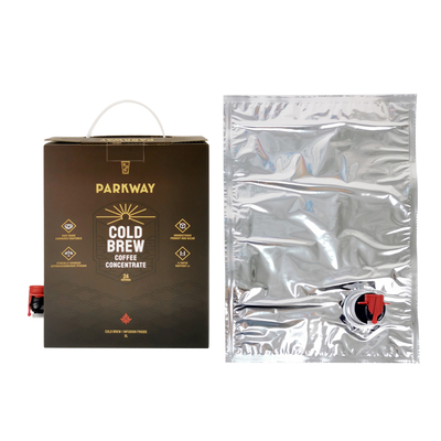 Niestandardowy 3L Aluminiowy worek bib w pudełku worki z kranem do rozdawania na płynny sok Wino Kawa Oliwa z oliwek opakowania worki z kranem bib