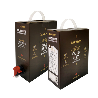Niestandardowy 3L Aluminiowy worek bib w pudełku worki z kranem do rozdawania na płynny sok Wino Kawa Oliwa z oliwek opakowania worki z kranem bib