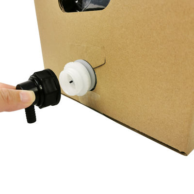 5L 10L 20L Worek w pudełku Żywnościowy Przejrzysty plastikowy apetyczny opakowanie soku z wina z klapą kranem i kartonowy pojemnik