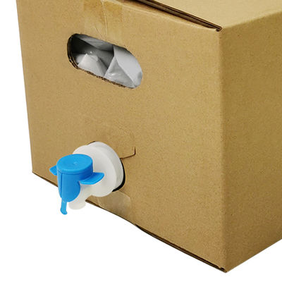 5L 10L 20L Worek w pudełku Żywnościowy Przejrzysty plastikowy apetyczny opakowanie soku z wina z klapą kranem i kartonowy pojemnik