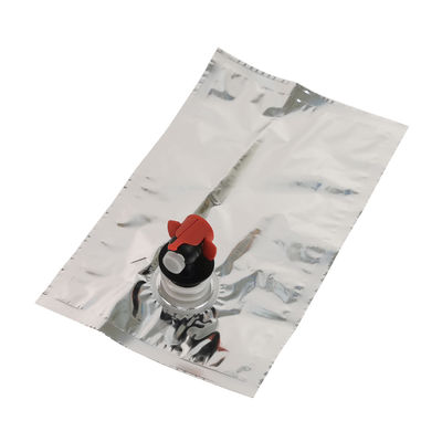 1L-10L Aseptic Beverage Bib Filler Capper Bag in the Box Heat Seal Aluminium Wine & Juice Bag z kranem Vitop do wody mineralnej