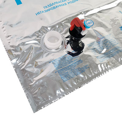 Niestandardowy aseptyczny 3L 5L 10L 15L 20L Kawa Wino Syrop Sok Woda Płyn BIB Torba Plastikowa w Pudełku Dozownik z zaworem Vitop