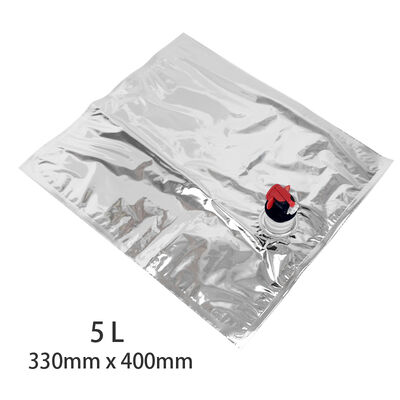 Pojemniki Bag-in-Box bez kranika o pojemnościach 5L, 10L, 20L, 25L i 220L, odpowiednie do rozwiązań w zakresie pakowania płynów