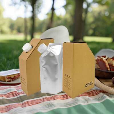 Certyfikowana przez ISO SGS torba w pudełku z niestandardowym drukiem, kwadratowe i prostokątne opakowania, oferujące bezpieczne rozwiązania do przechowywania płynów