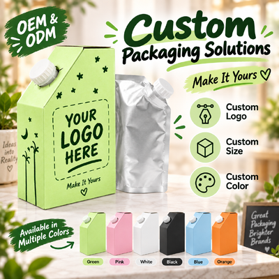 handle square juice bags in box packaging combining user friendly features and sturdy materials for juice packaging solutions