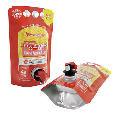 Stand Up Pouch With Spout Stand Up Pouch Featuring Butterfly Valve Ideal For Safe Storage And Easy Dispensing Of Various Products
