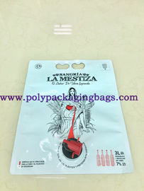 Sok w płynie Opakowanie PE 1,5 l Stand Up Pouch z wylewką / czopem