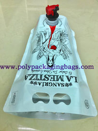 Sok w płynie Opakowanie PE 1,5 l Stand Up Pouch z wylewką / czopem