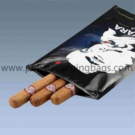 Wykonane na zamówienie drukowane plastikowe torby do pakowania cygar Torby do nawilżania cygar