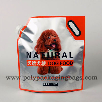 2,5 kg Stand Up Folia aluminiowa PET Wylewane torebki Torby z wylewką