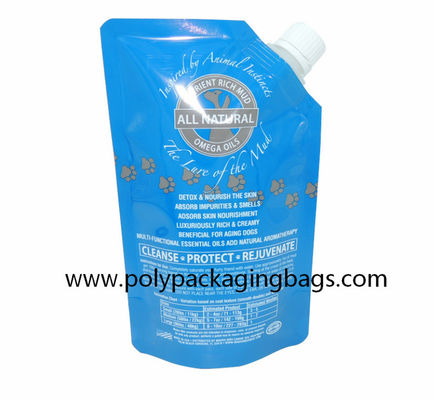 Składana torba z esencją do pielęgnacji włosów Samozasysająca torba z dyszą 500 ml Stand Up Sout Pouch Bags