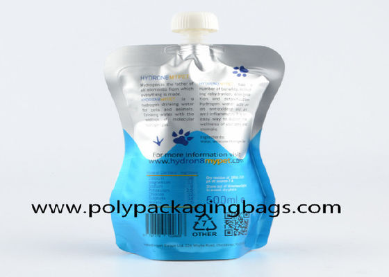 8 uncji wklęsłodruku Folia aluminiowa Stand Up Pouch z dziobkiem / wylewanymi torbami