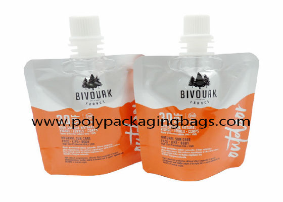 16 uncji 500 ml Torba z dyszą ssącą do pakowania żelu pod prysznic Stand Up Spouch Pouch Bags