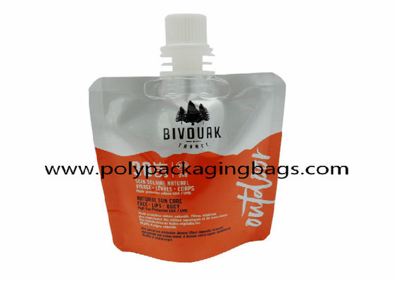 16 uncji 500 ml Torba z dyszą ssącą do pakowania żelu pod prysznic Stand Up Spouch Pouch Bags